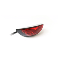 LED Tail light GT-03 with Brake Light | Red Glass or Smoke Lens