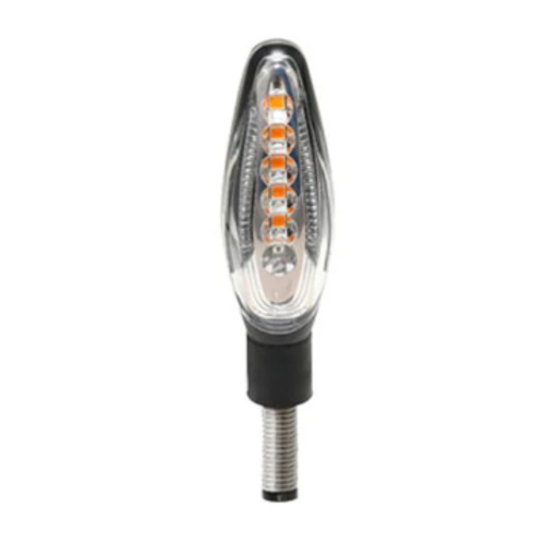 KOSO LED Indicator Sonic With Rear Light + Brake Light Function | Black Matt