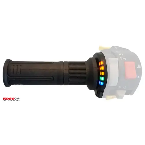 KOSO HG-13 Heated Grips with External K-Type Switch | 7/8 Inch