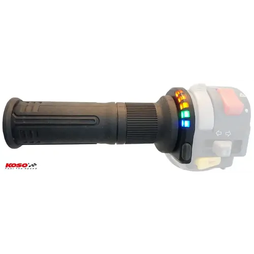 KOSO HG-13 Heated Grips with External K-Type Switch | 7/8 Inch