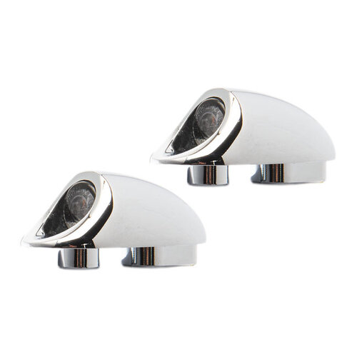 Kodlin Mini Fender Strut 3-1 Combo Feu Arrière / Clignotant | Noir Ou Chrome