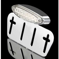 Support de plaque universel avec feu arrière à LED