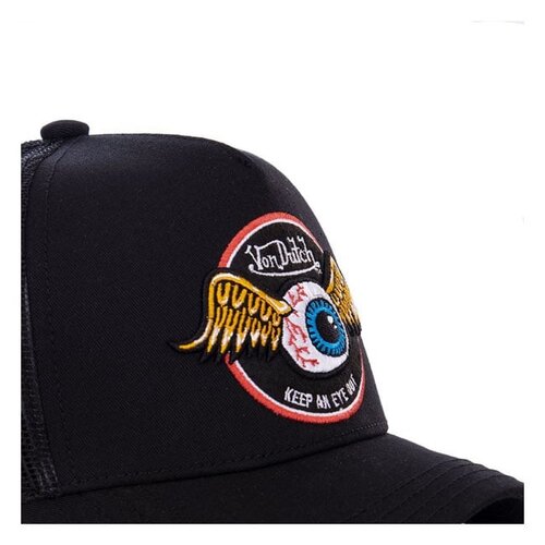 Von Dutch Trucker Cap Rag Schwarz