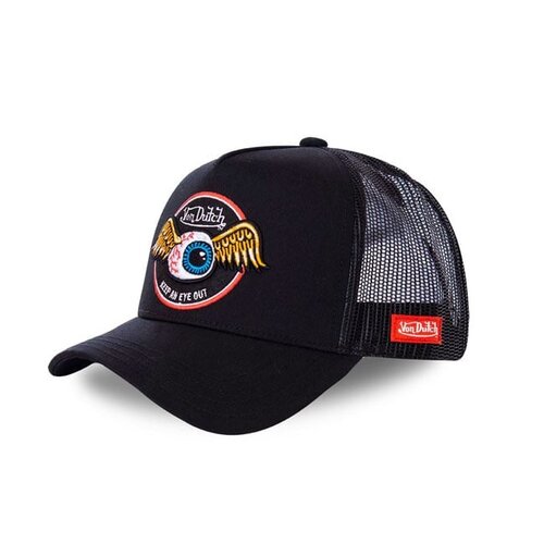 Von Dutch Trucker Cap Rag zwart