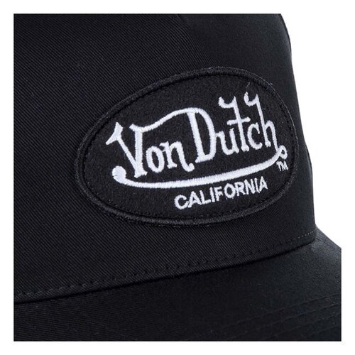 Von Dutch Logo Cap | Zwart