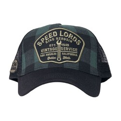 Speed Lords Check Trucker Cap