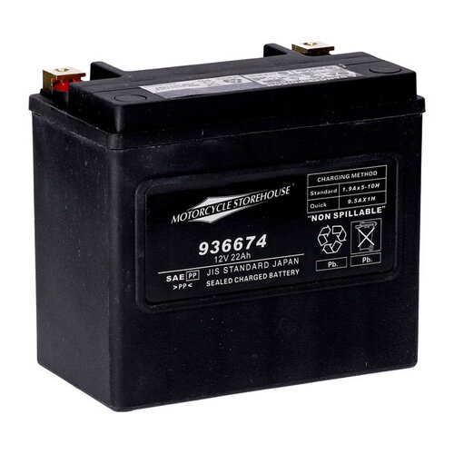 MCS Série Standard - Batterie Scellée Agm | 12 V | 22 Ah | 325 Cc