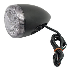 3-1 Led Bullet Taillight/ Turn Signal Combo | Black | Smoke