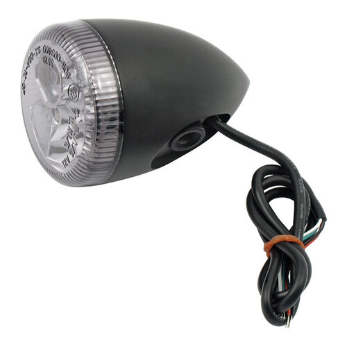 MCS 3-1 Led Bullet Taillight/ Turn Signal Combo | Black | Smoke