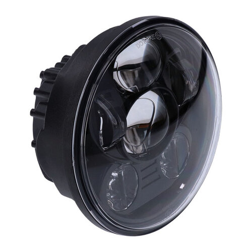 MCS 5-3/4 Inch Led-Koplampunit | Zwart | Helder