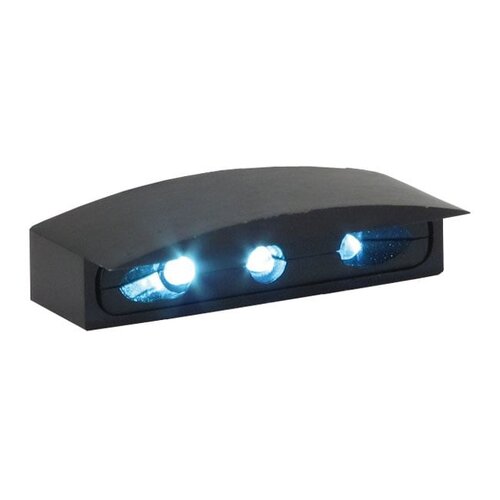 MCS Micro Led License Plate Light | Black Housing