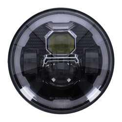 Bright | 7 Inch Led Headlamp Unit | Black
