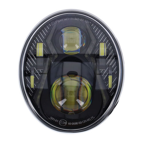 MCS Led Breakout Headlamp Unit | Black | Bright