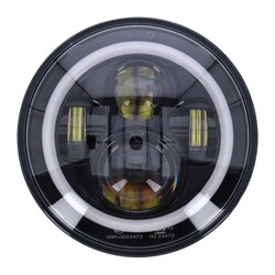 Bright | 7 Inch Led Headlamp | Black | Bright