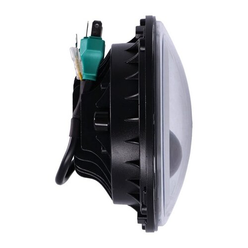 MCS 7 Inch Led-Koplamp | Zwart | Helder