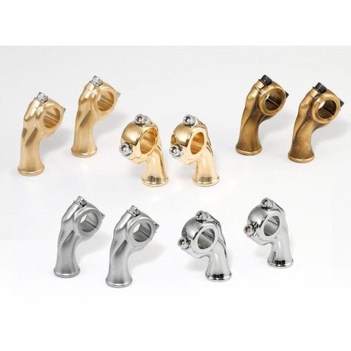 Kustom Tech 2.5" Brass Deluxe Risers Für 1" Lenker
