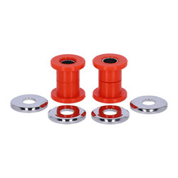 Handlebar Damper Kit | Red Polyurethane