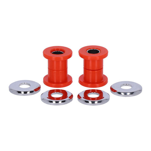 MCS Handlebar Damper Kit | Red Polyurethane