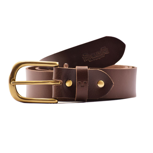 Trip Machine Klassieke Riem | Tabak Bruin | Middelgroot Of Groot