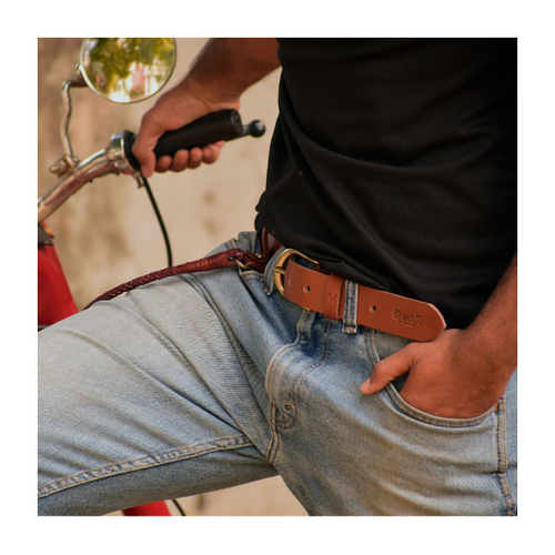 Trip Machine Classic Belt | Vintage Tan | Medium Or Large