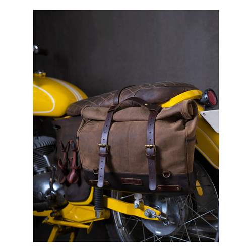 Trip Machine Outlaw Saddlebag | Black Or Tobacco Or Vintage Tan