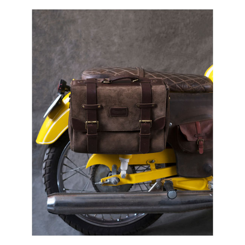 Trip Machine Warrior Saddlebag | Tobacco Brown Or Black