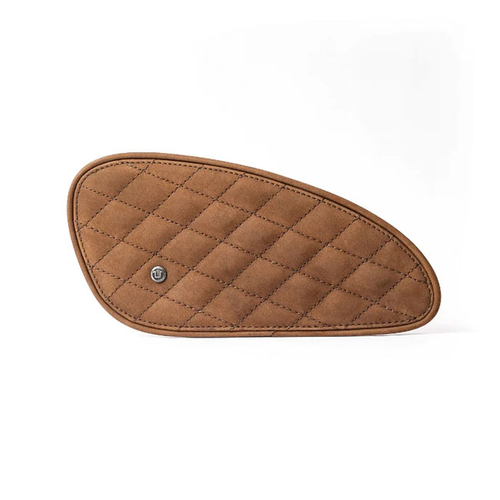 Trip Machine Diamond Leather Tankpad | Black Or Tan Or Brown