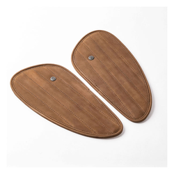 Klassisches Leder-Tankpad | Schwarz Oder Braun Oder Braun