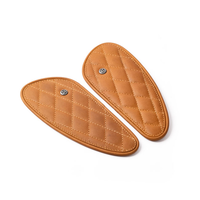 Diamond Mini Leather Tankpad | Black Or Tan Or Brown