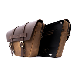 Wingman Tassenpaar | Zwart Of Vintage Of Tabaksbruin