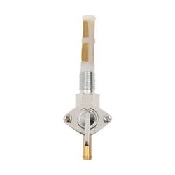 Robinet d'essence chromé 1/4 NPT (angle sélectionné)