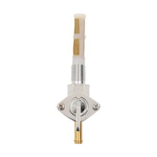 MCS 1/4 NPT Robinet de carburant chromé (angle au choix)