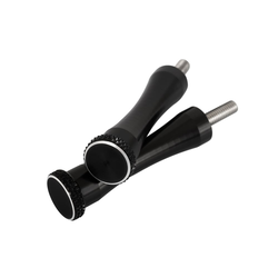 XL-Schnellspanner-Sattelschrauben aus Aluminium | Schwarz