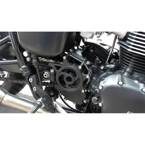 Motone Quick Release Aluminium Side Panel Bolts | Black / Polished