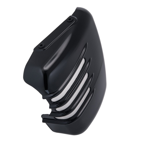 Motone Panneaux Latéraux Nervurés Lhs Uniquement (Scrambler) | Noir Brillant Ou Noir Mat