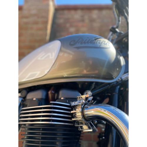 Motone Gerippte Ss-Auspuffschellen | Lc | Handpoliertes Finish