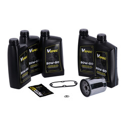 84-98 Evo Softail (NU) Großes Öl-Service-Kit | Vollsynthetisch