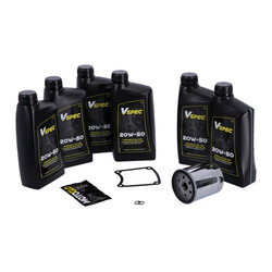 86-98 Flt/Touring (NU) Grote Olieservicekit | Volledig Synthetisch