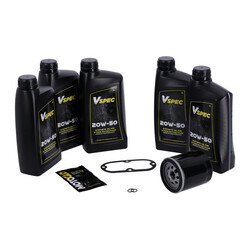 99-06 Softail; 99-05 Dyna (NU) Kit D'Entretien Pour Grandes Huiles | Entièrement Synthétique