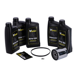 06-17 Dyna; 07-17 Softail (NU)  Grote Olieservicekit | Mineraal