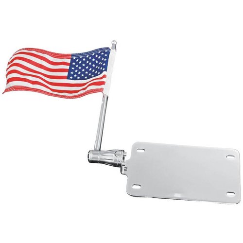 Küryakyn USA-Platten-Halter mit USA-Flagge