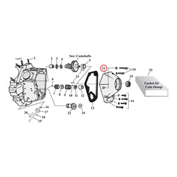 OEM Style93-99 Nockenwellenabdeckung | Chrom
