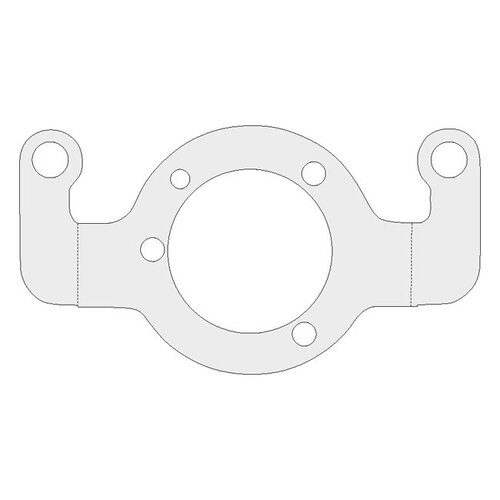 MCS Air Cleaner Adapter Bracket | Chrome