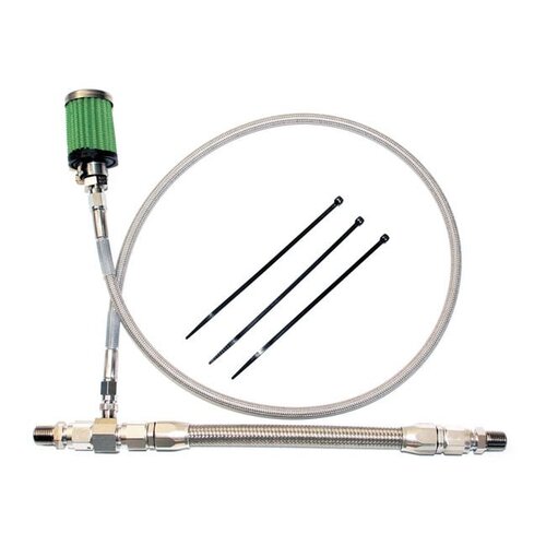 Feuling Oil Tank Breather Kit | 02-06 Flt/Touring (NU) | Polished Cap or Black Cap