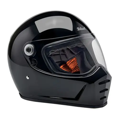 Biltwell Lane Splitter Helmet | Gloss Black