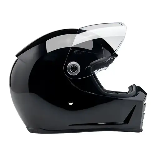 Biltwell Lane Splitterhelm | Glanzend Zwart