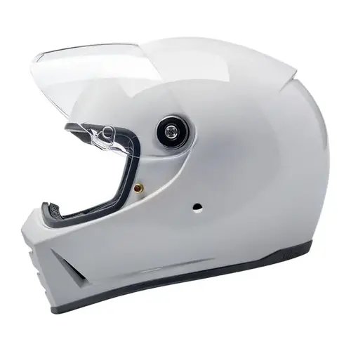 Biltwell Lane Splitter Helm | Glanzend Wit