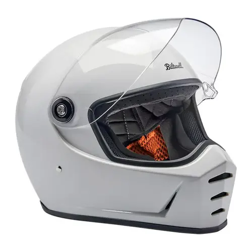 Biltwell Lane Splitter Helm | Glanzend Wit