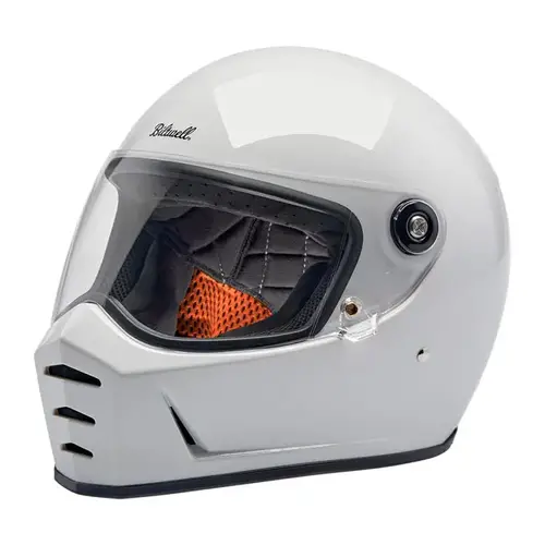 Biltwell Lane Splitter Helm | Glanzend Wit