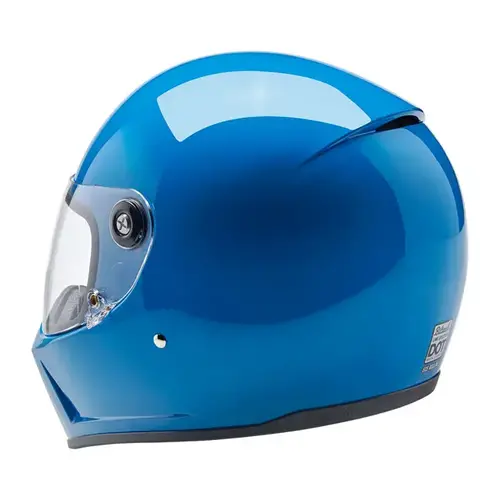 Biltwell Lane Splitter Casque | Bleu Tahoe